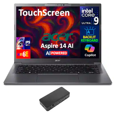 ASPIRE 14 AI Laptop by HP - Powerful Performance