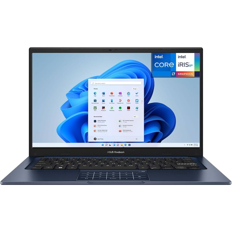ASUS VIVOBOOK X1404VA Laptop - 14" FHD, 12GB RAM, 512GB SSD
